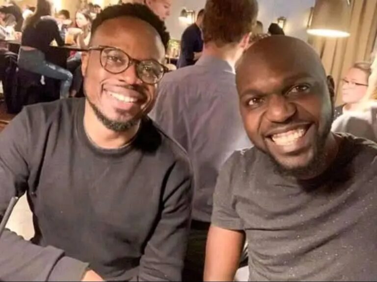 “Who saw it coming?”-Larry Madowo introduces His Ghana Male friend as his lover.